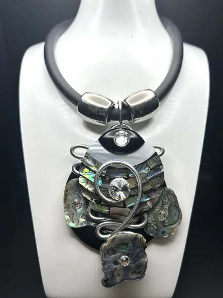 Jeff Lieb Oyster Necklace-21649