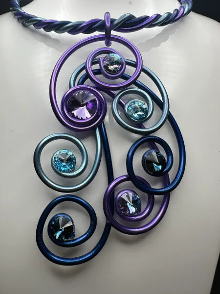 Jeff Lieb Twist Necklace-21499