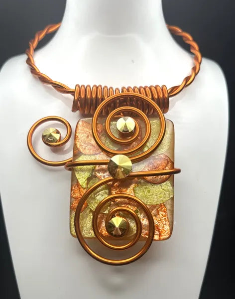 Jeff Lieb Amber Necklace-21128