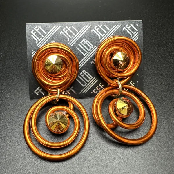 Jeff Lieb Amber Earrings-21129