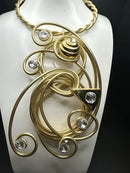 Jeff Lieb Honeycomb Necklace-21382