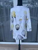 Dolcezza Flower Bloom Print Knit Tunic-22723