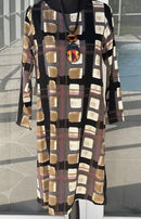 Comfy USA Stacey Print Top-CD128P-C