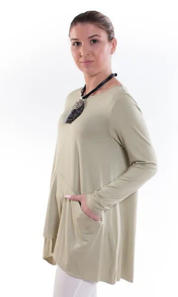 Comfy USA Front Pocket Tunic-M798