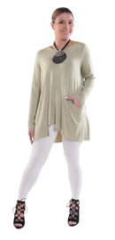Comfy USA Front Pocket Tunic-M798