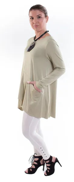 Comfy USA Front Pocket Tunic-M798