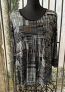 Sun Kim Layla Print Tunic-SK178P