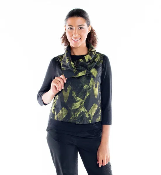 Sun Kim Raphael Print Vest-ME509JP