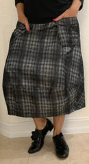 Sun Kim Jacquard Midtown Skirt-ME212JP