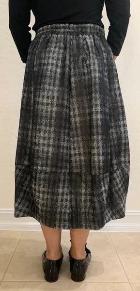 Sun Kim Jacquard Midtown Skirt-ME212JP