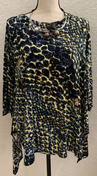 Comfy USA Swing Print Tunic-M790