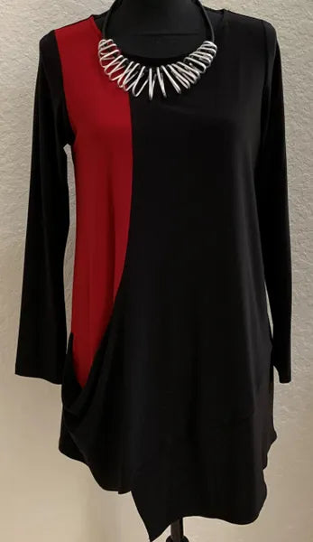 SUN KIM COLORBLOCK TUNIC-SK532