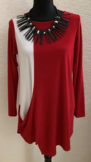 SUN KIM COLORBLOCK TUNIC-SK532