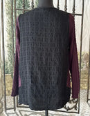 JASON BY COMFY USA TWO TONE TUNIC TOP-SW103