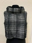 Sun Kim Jacquard Wire Collar Vest-ME155JP