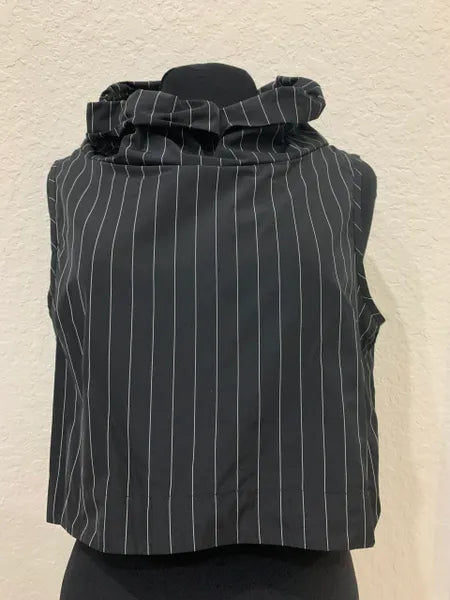 Sun Kim Jacquard Wire Collar Vest-ME155JP