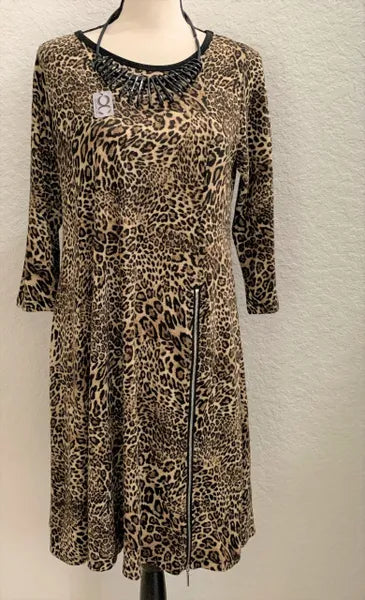 Comfy USA Print Milan Dress-M480P