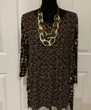 COMFY USA MULTI DOT TUNIC-M790B