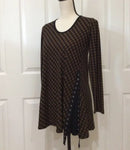 Comfy USA Luella Checker Tunic-M1011P