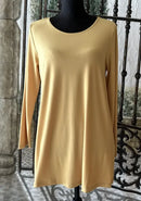 SUN KIM BASIC LONG SLEEVE TUNIC-SK107-B