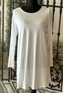 SUN KIM BASIC LONG SLEEVE TUNIC-SK107-B