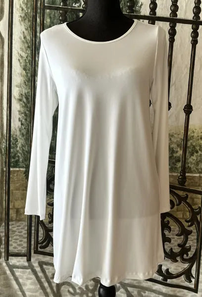 SUN KIM BASIC LONG SLEEVE TUNIC-SK107-B