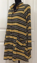 Comfy USA Delia 2 Pocket Button Down Top-M1010P