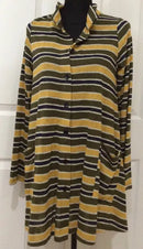 Comfy USA Delia 2 Pocket Button Down Top-M1010P