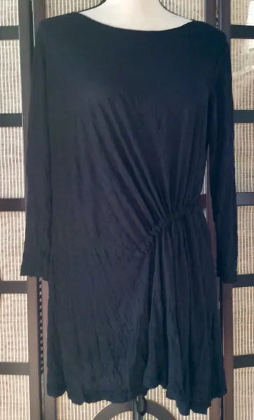 Comfy USA Lana Crinkle Side Scrunch Tunic-C579