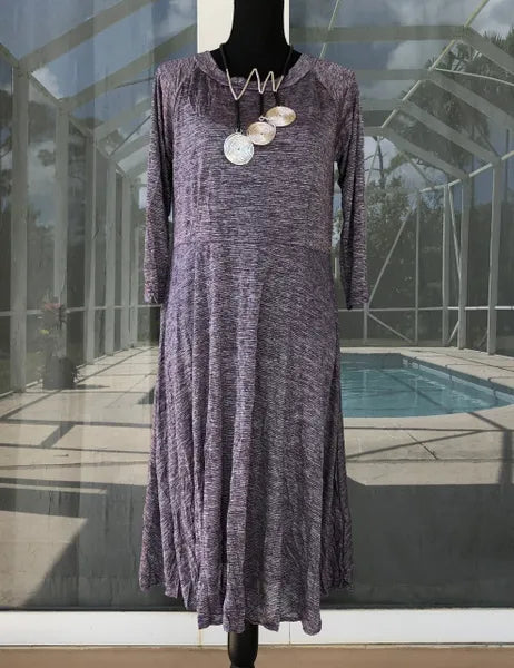 Comfy USA Crinkled Dress-C341P-B