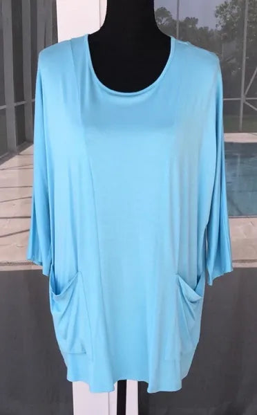 Comfy Side Pocket Tunic-M797