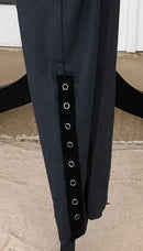 Comfy USA Leggings with Side Stripe-M920