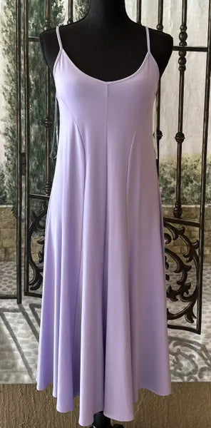 Sun Kim Spaghetti Strap Dress-SK348