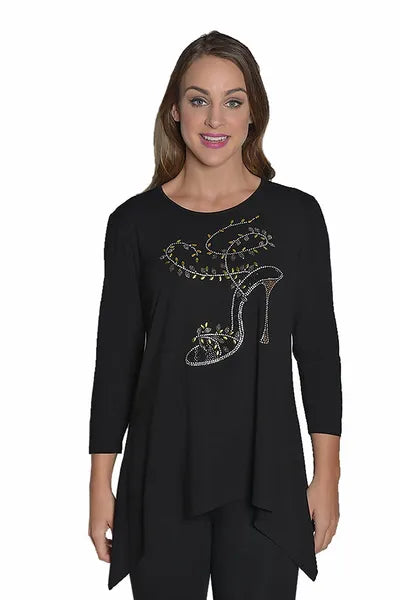 Gardy Vineyard Heel Graphic Tunic-2171