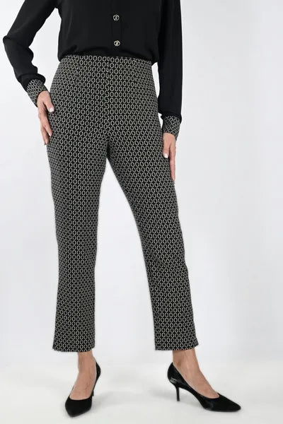 Frank Lyman Link Print Pull On Pant-233151
