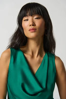 Joseph Ribkoff Cowl Neck Satin Top-233048