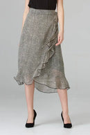 Joseph Ribkoff Animal Print Skirt-JR-202108
