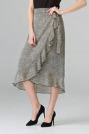 Joseph Ribkoff Animal Print Skirt-JR-202108