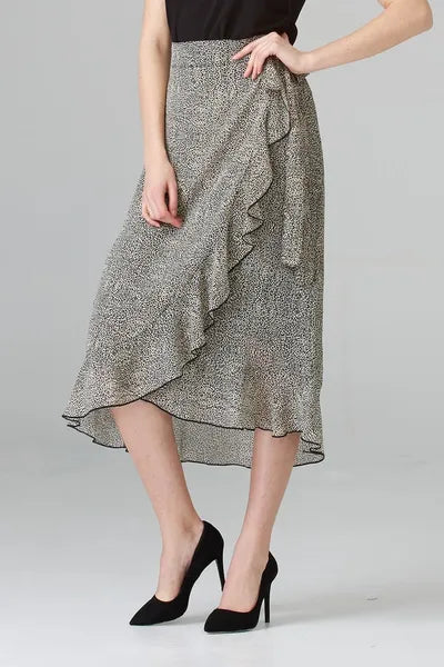 Joseph Ribkoff Animal Print Skirt-JR-202108