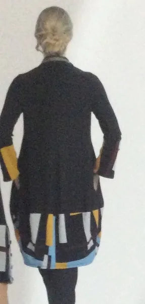 IC Collection Color Block Tunic-IC-3949T