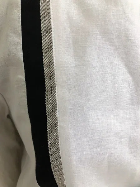IC Collection Linen Embellish Jacket-IC-3440J