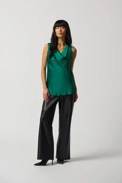 Joseph Ribkoff Cowl Neck Satin Top-233048
