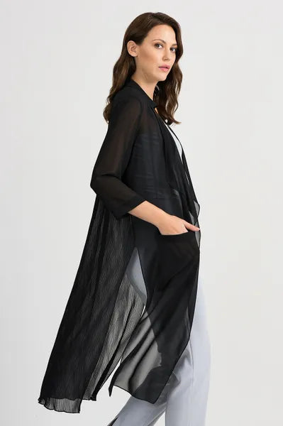 Joseph Ribkoff Black Cover Up-JR-201084