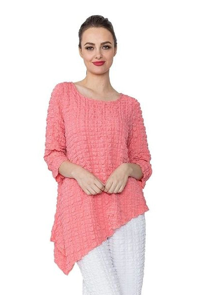 IC Collection Pucker Knit Tunic | Unique Apparel USA