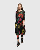 Alembika Garden Poppy Relaxed Dress-SD523G