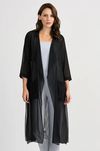 Joseph Ribkoff Black Cover Up-JR-201084