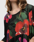 Alembika Garden Poppy Relaxed Dress-SD523G