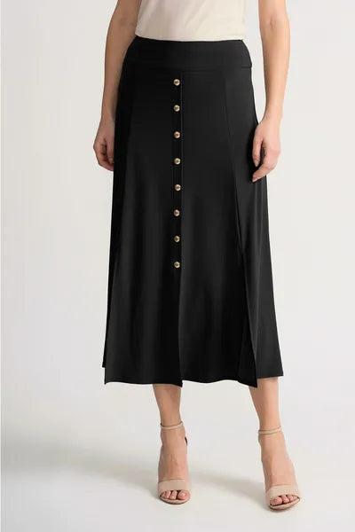 Joseph Ribkoff Gold Button Skirt | Unique Apparel USA