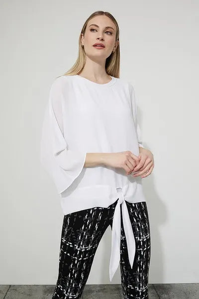 Joseph Ribkoff Tie Front Top | Unique Apparel USA