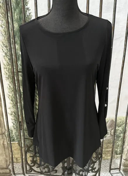 IC Collection Pearl Sleeve Tunic-IC-2011T
